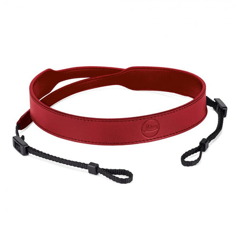LEICA C-LUX CARRYING LEATHER STRAP, RED