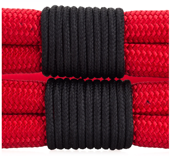 LEICA DOUBLE ROPE STRAP, RED, 100CM, DESIGNED BY COOPH