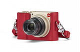 LEICA C-Lux Protector, leather, red