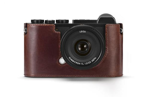 LEICA PROTECTOR FOR CL, LEATHER, BROWN