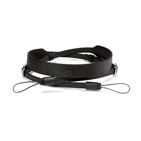 LEICA D-LUX 7 LEATHER CARRYING STRAP, BLACK