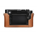 Camera protector, leather, Cognac