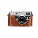 Camera protector, leather, Cognac