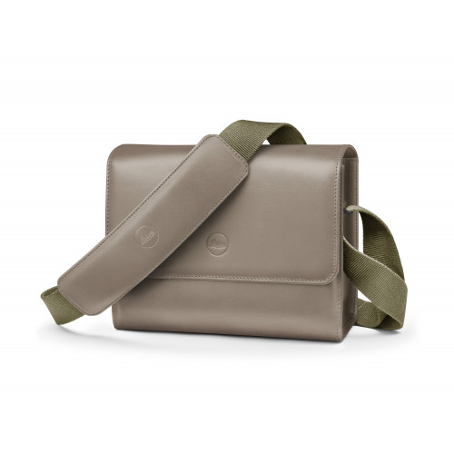 Bag M - System, leather, taupe