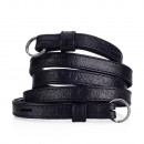 Leica Leather Carrying Straps, Ostrich Look Black