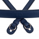 Leica Leather Carrying Strap, Dark Blue