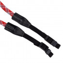 Leica Rope Strap "So", Red Check, 100Cm, Designed By Cooph