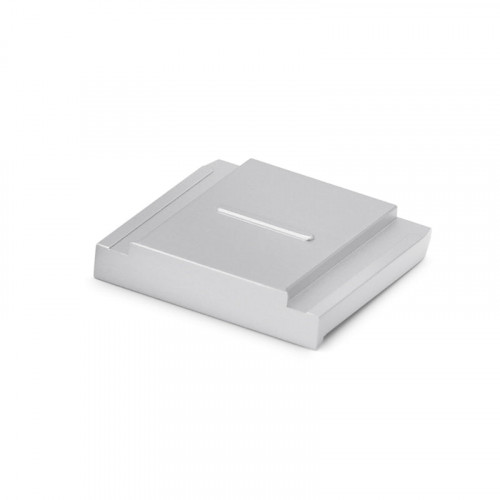 Hotshoe Cover, Aluminium, Silver Anodized Finish
