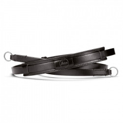Leica Neck Strap Vintage, Leather, Black