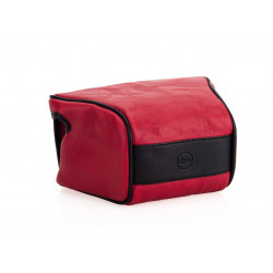 Ettas Pouch, Coated Canvas, Red