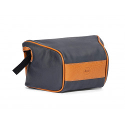 Ettas Pouch,Coated Canvas,Midnight Blue