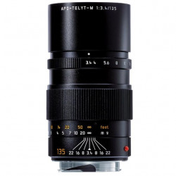 Leica Apo-Telyt-M 135mm F/3.4 Black Chrome Finish