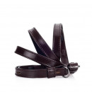 Leather Strap, Box Calf Dark Brown