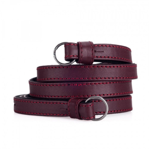 Leather Strap, Nappa Bordeaux