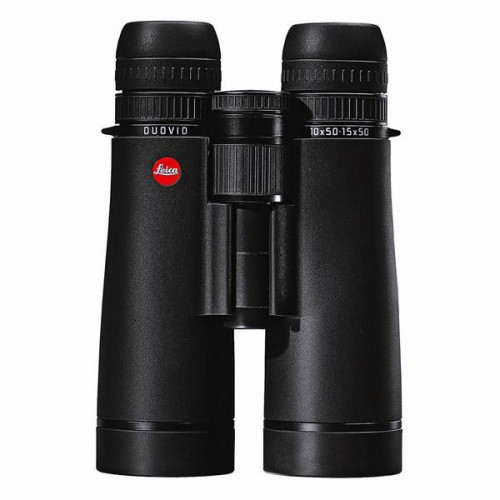 Leica 10+15X50 Duovid Binocular - Black