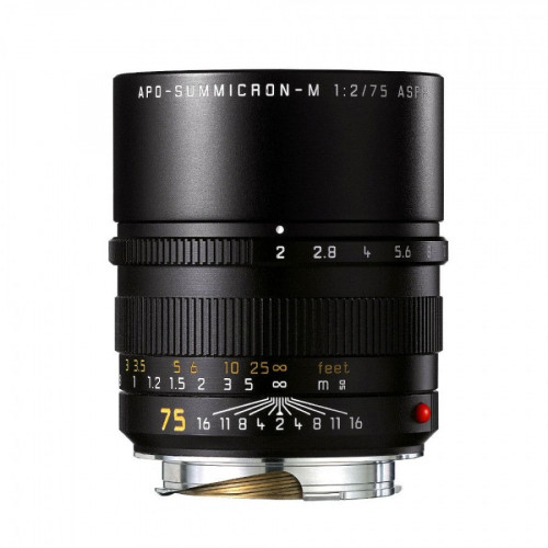 Leica Apo-Summicron-M 75mm F/2 Asph. Black Anodized