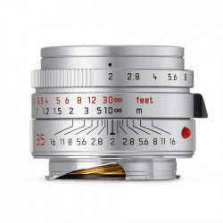 Leica Summicron-M 35mm F/2.0 Asph. Silver Anodized