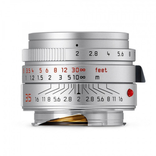 Leica Summicron-M 35mm F/2.0 Asph. Silver Anodized